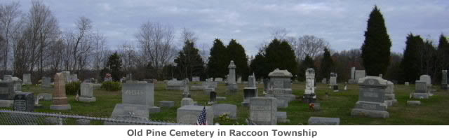 Overal view of Old Pine Cemetery