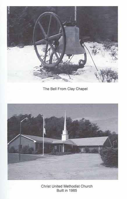 Church bell from Clay Chapel Church