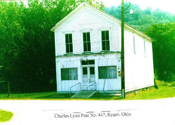 Charles Lyon Post No. 447, Kyger, Ohio 