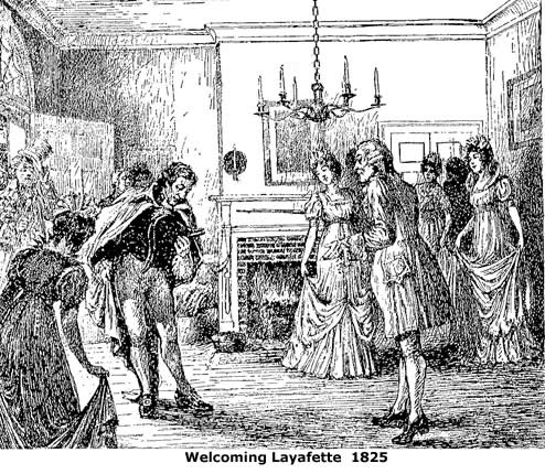 Lafayette's  visit 1825
