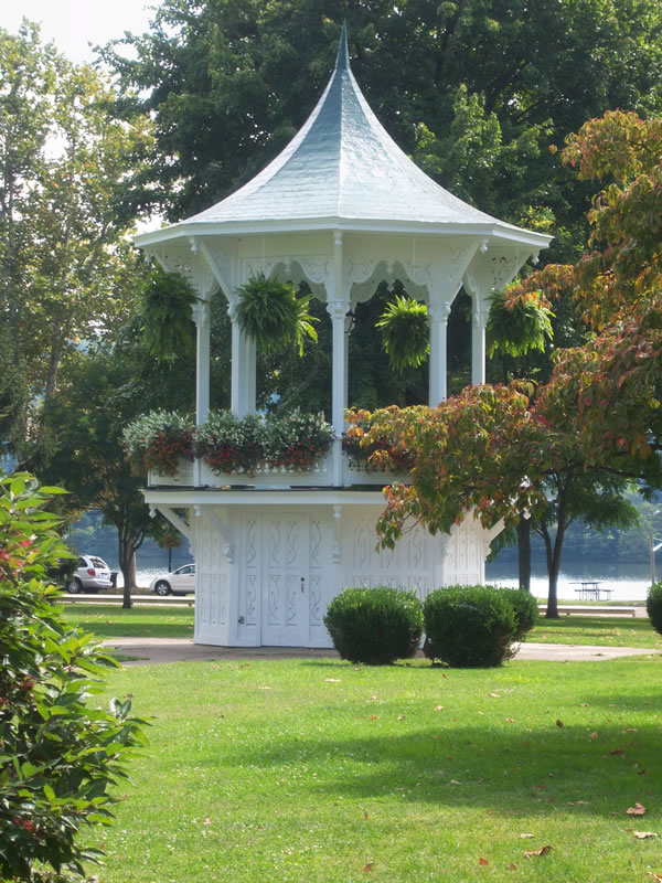 View of City Park Bandstand