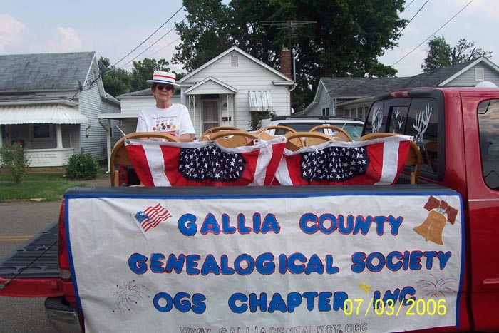 Gallila County OGS Chapter in Independence Day Parade 