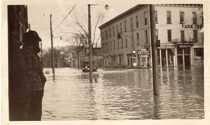 1937 Flood Scene, Gallipolis, Ohio