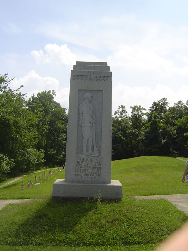 Womeldorff Memorial at Mound Hill Cemetery