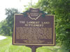 Historical Marker for Lambert Lands