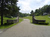 Mound Hill Cemetery Entrance